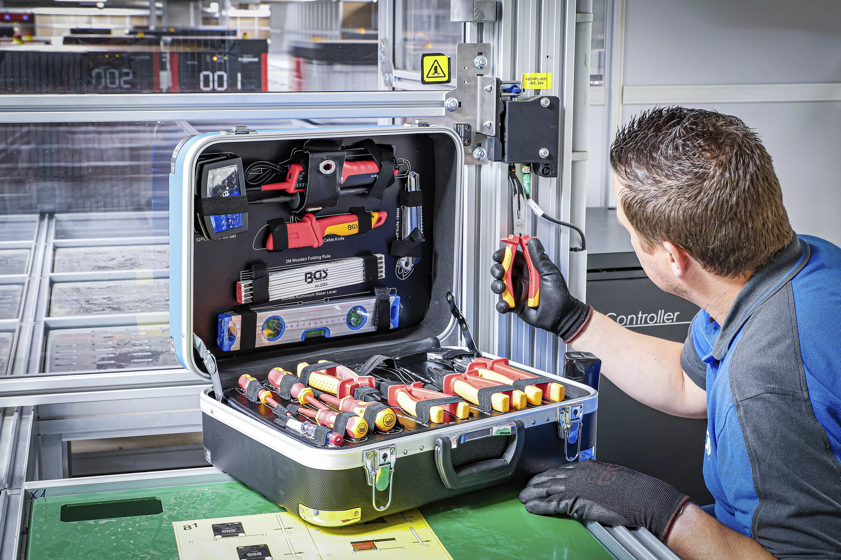 Verktygssats Elektriker 118-delar