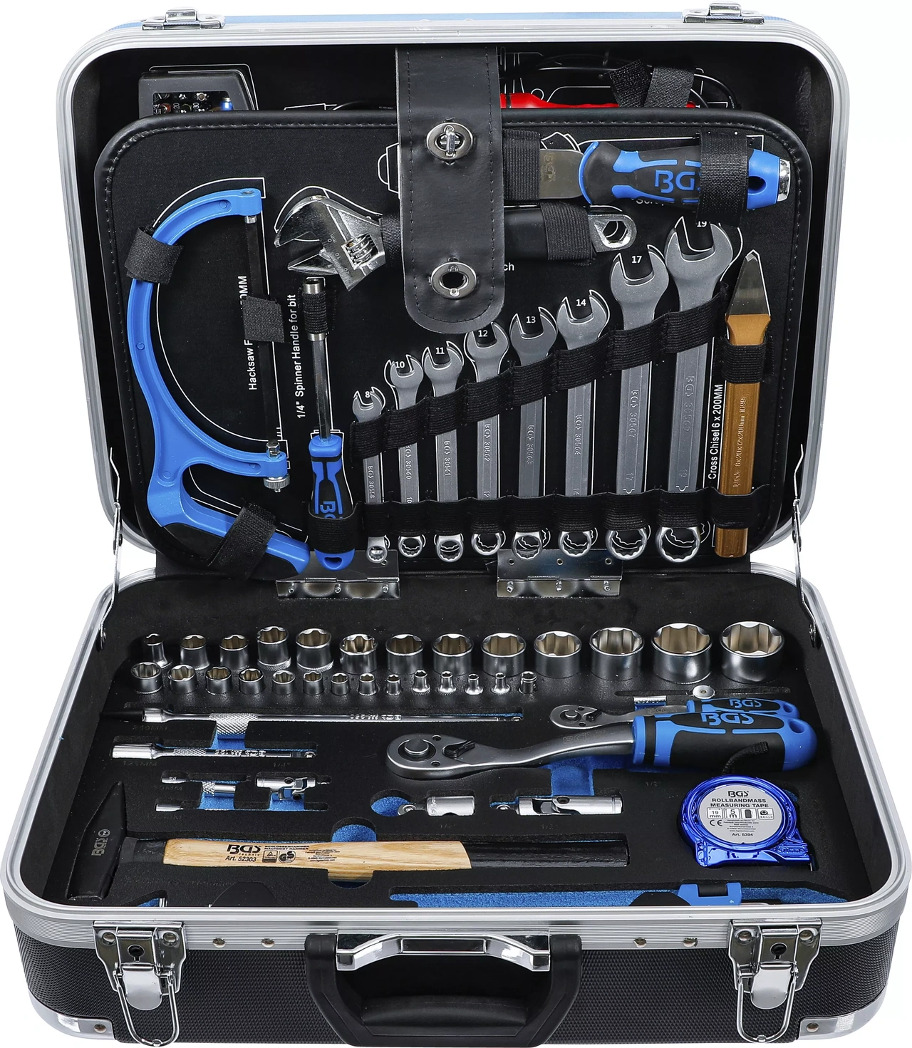 Verktygssats Elektriker 118-delar