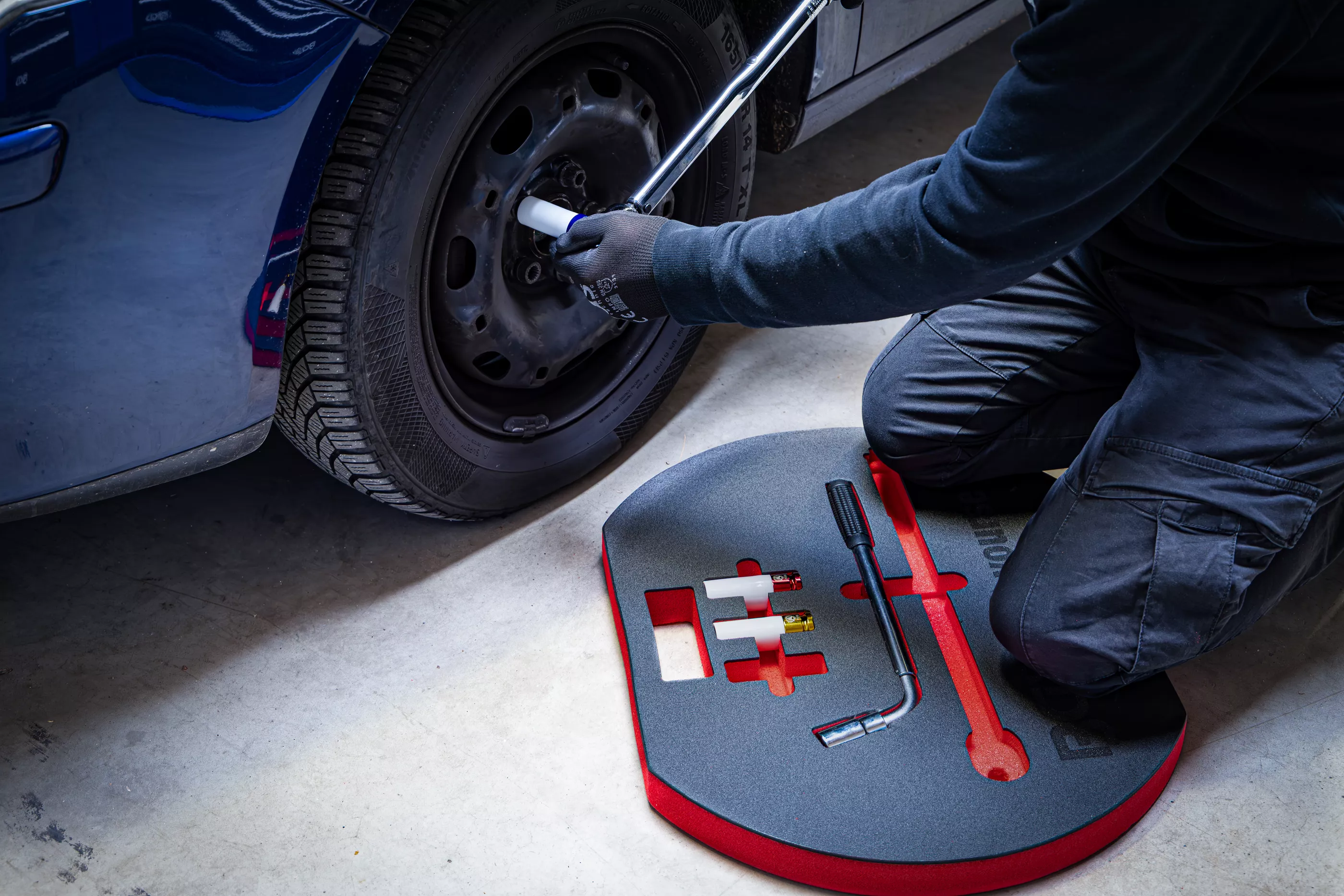 Verktygssats för Hjulbyte 5-delar