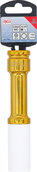 Hjulmutterhylsa Lång 1/2" 19mm