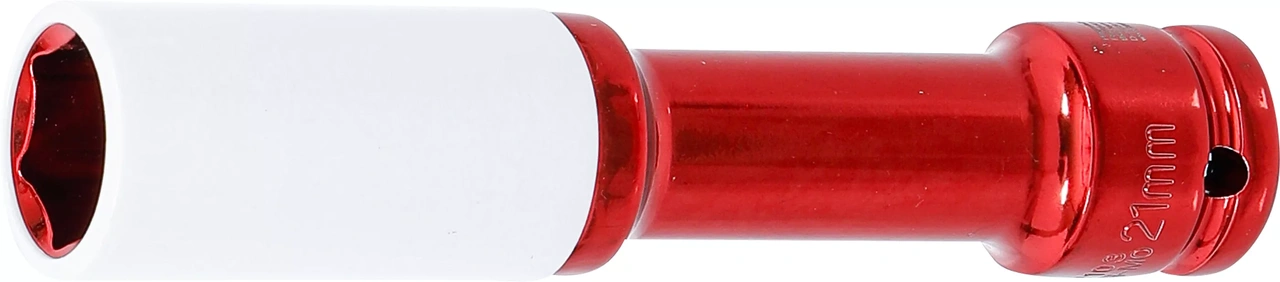 Hjulmutterhylsa Lång 1/2" 21mm