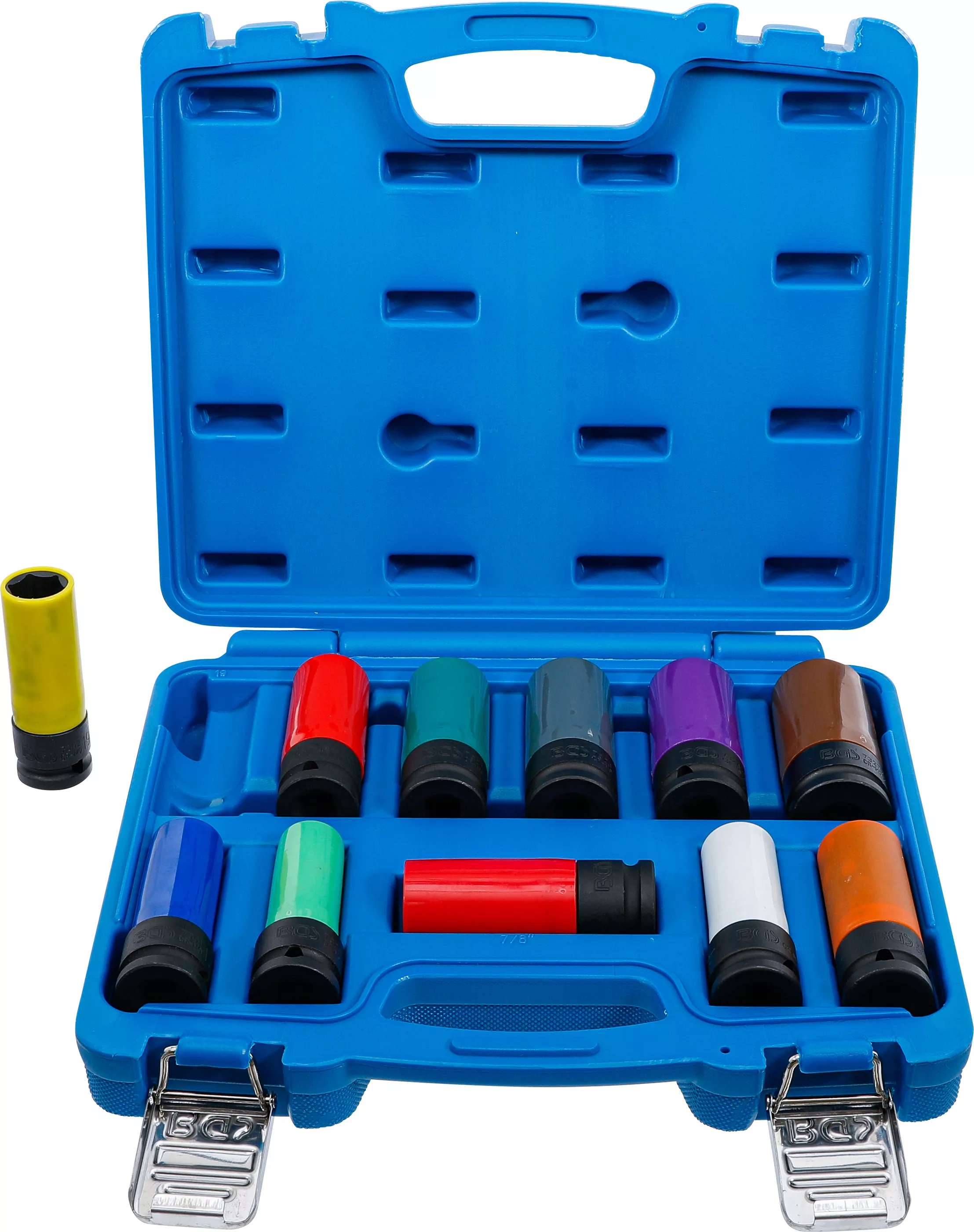 Hjulmutterhylssats 1/2" 11-delar (mm och specialhjulbultar)