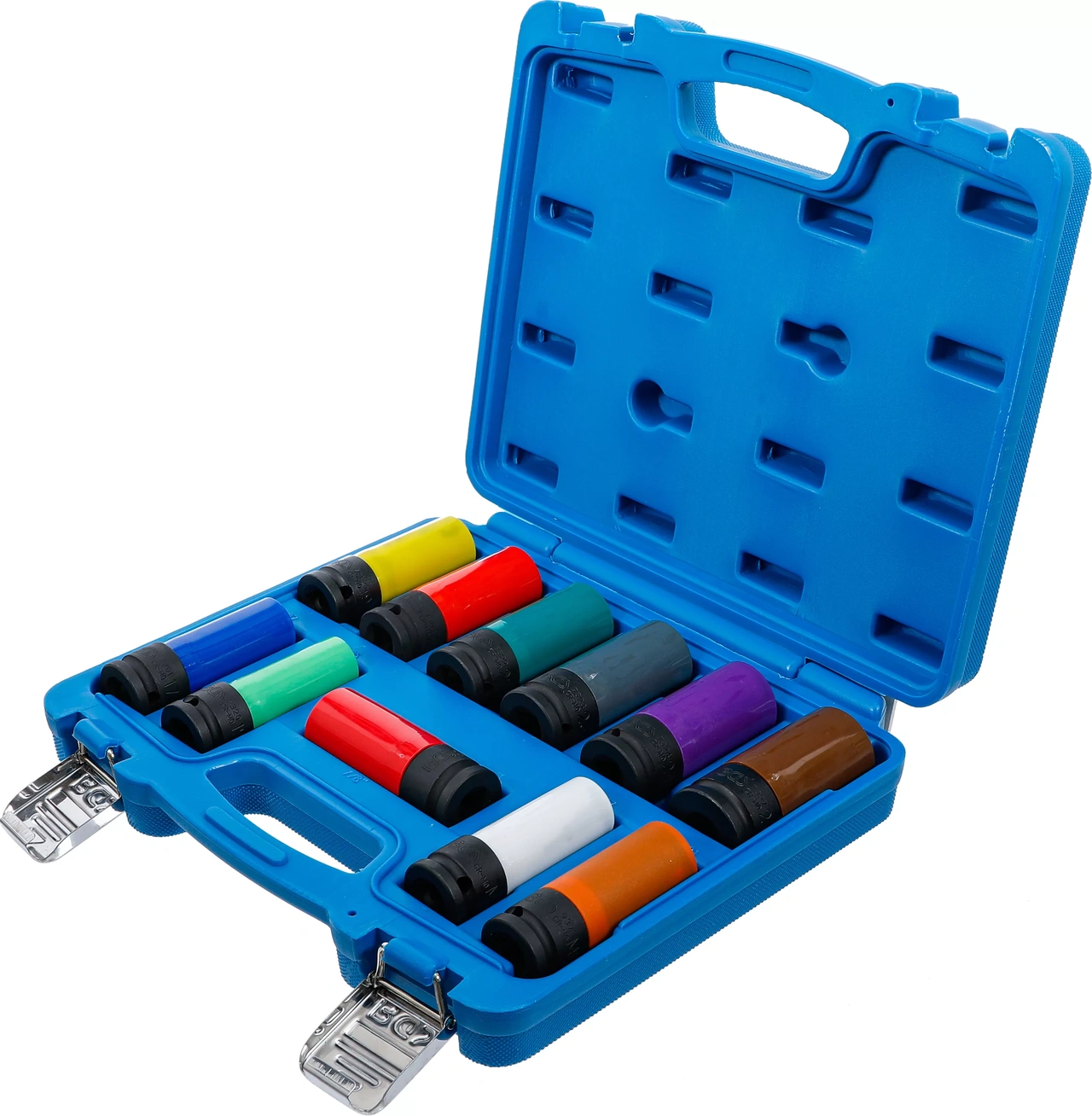 Hjulmutterhylssats 1/2" 11-delar (mm och specialhjulbultar)