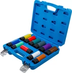 Hjulmutterhylssats 1/2" 11-delar (mm och specialhjulbultar)