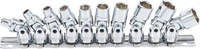 Hylssats 1/4" med led 10-delar 5-13mm 6-kant