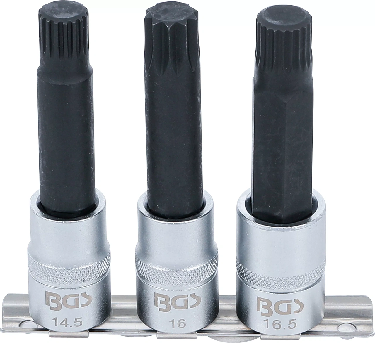 Bitshylssats 1/2" för BMW-fälglås 3-delar (14,5, 16,0, 16,5mm)