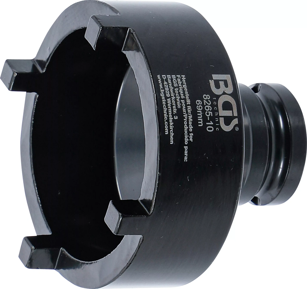 KM Hylsa Yttre tappar 69 mm KM8