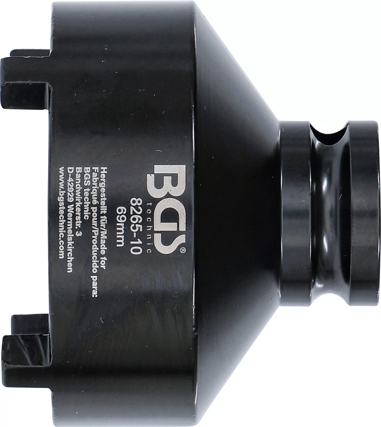 KM Hylsa Yttre tappar 69 mm KM8