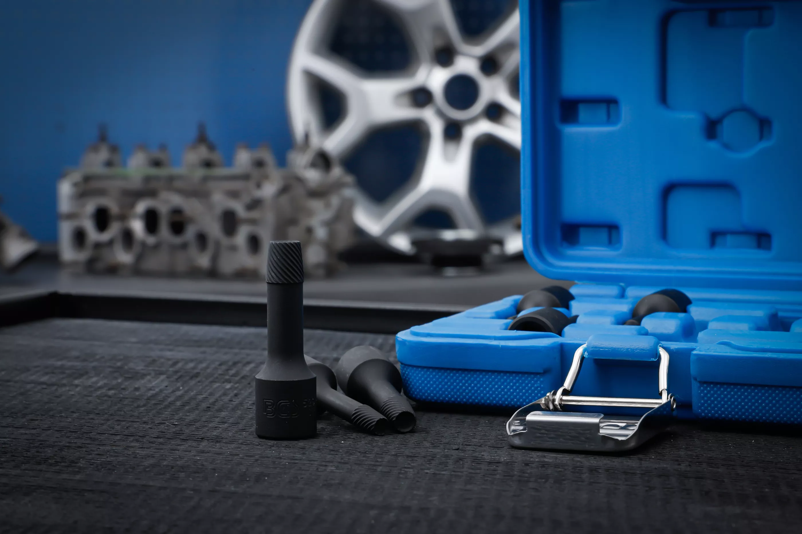 Demontagehylsbitssats 3/8" 2-10mm 6-delar