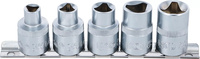 Hylssats 1/2" 3-kant 5-delar M5-M12 (8-16,5mm)