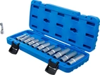 Special-Hylsa-sats, slitsad | 10 mm (3/8") | 8 - 19 mm | 12 delar