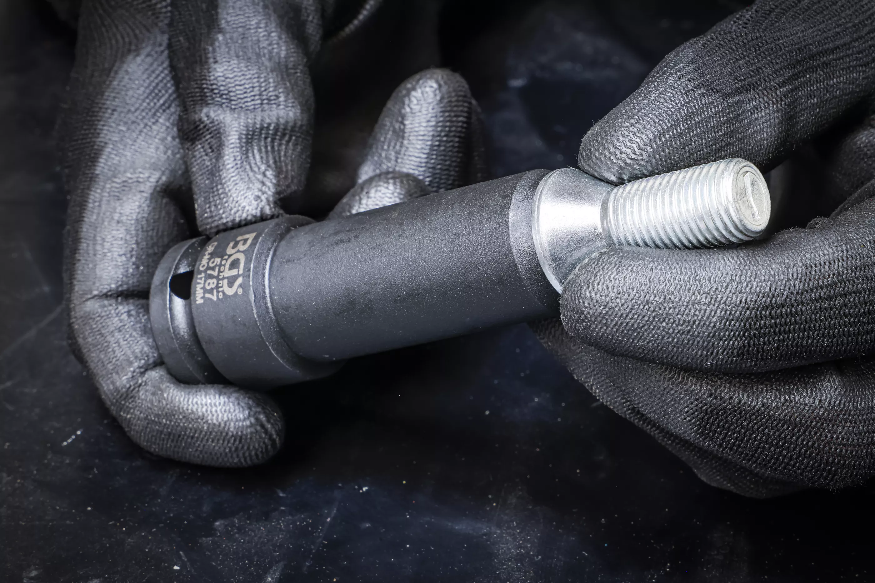 Kraft-special hyls-sats | 12,5 mm (1/2") | 17 / 19 / 21 mm | 3 delar