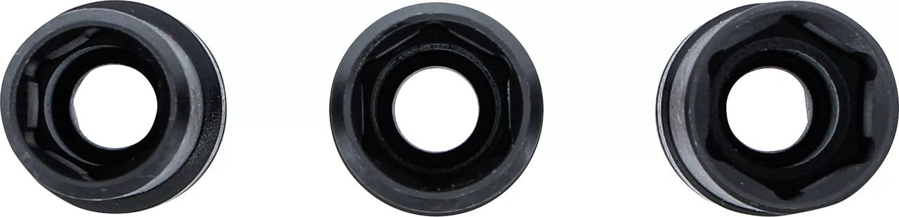 Kraft-special hyls-sats | 12,5 mm (1/2") | 17 / 19 / 21 mm | 3 delar