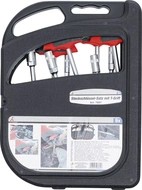 Hylsnyckel-sats med T-handtag | 6 - 14 mm | 9 delar