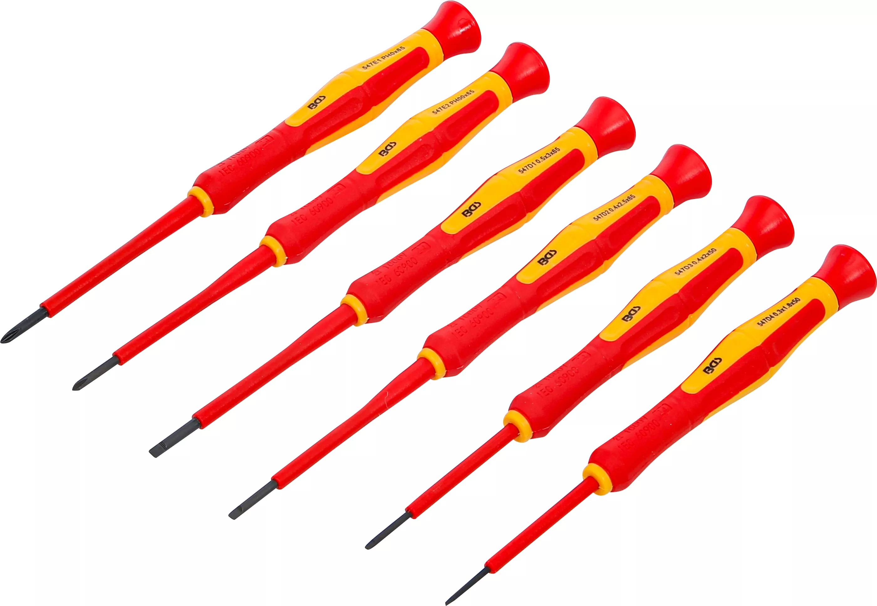 VDE-Precisions-Skruvmejsel-sats | 6 delar