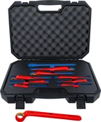 VDE-ringnyckel-sats | Djupt bockad | 10-24 mm | 9 delar