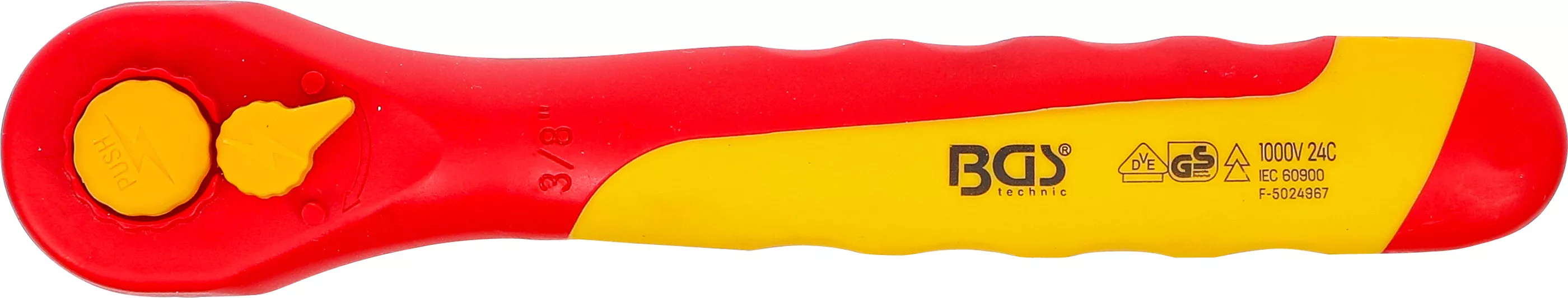 Omställbart VDE-spärrhandtag | 10 mm (3/8") | 1000 V