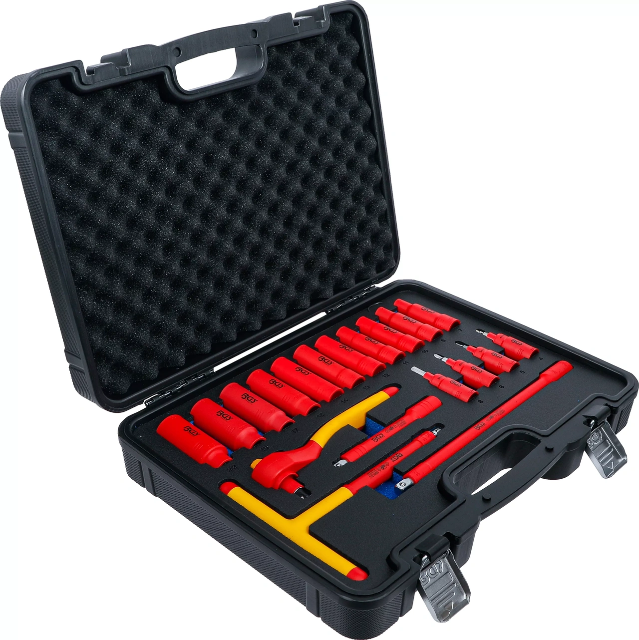 VDE hyls- och bit-sats | Inre fyrkant 10 mm (3/8") | 19 delar