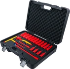 VDE hyls- och bit-sats | Inre fyrkant 10 mm (3/8") | 19 delar