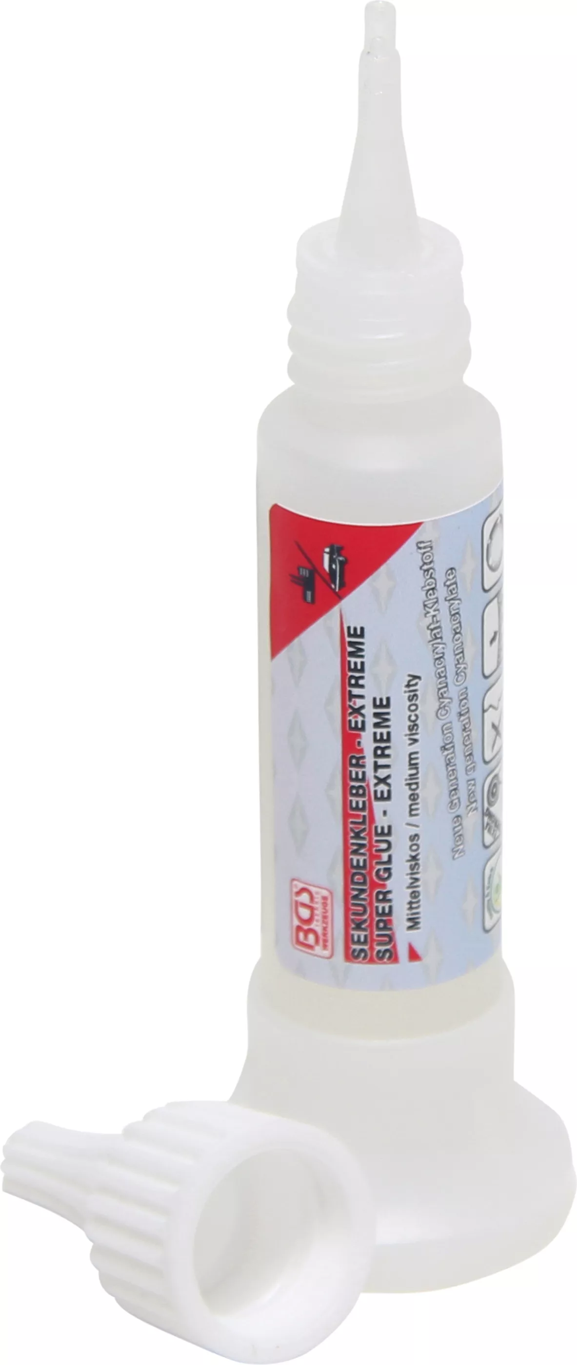 Sekundlim | Medelviskositet | Flaska med fot 25 g