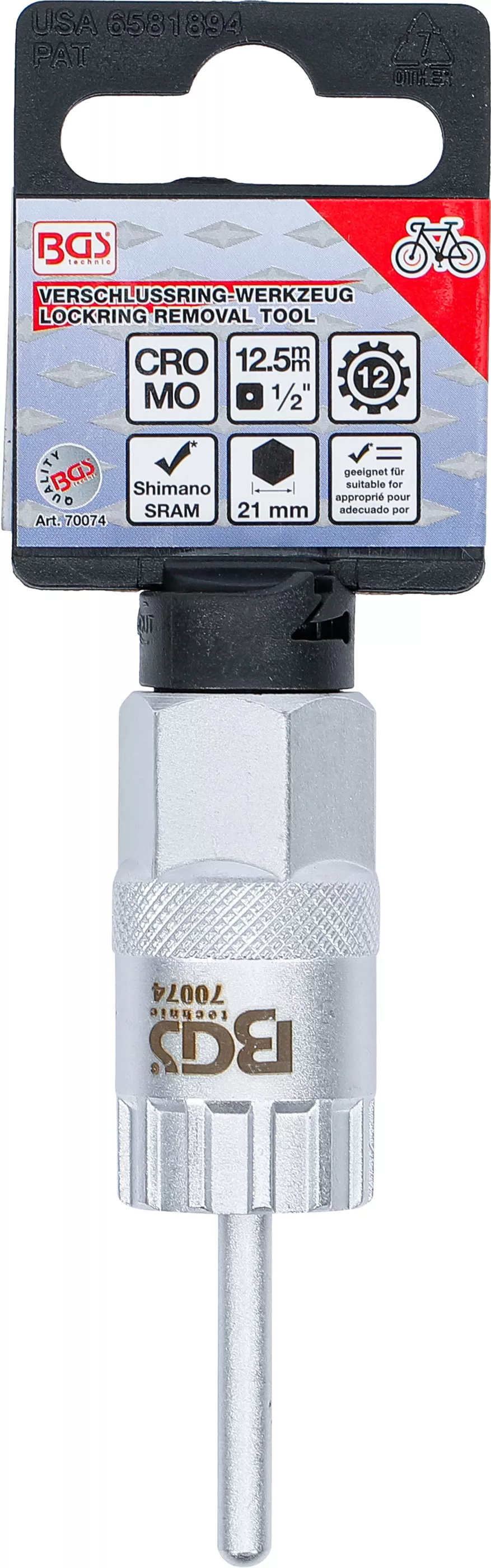 Låsringshylsa | med centreringsstift