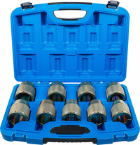 Inställningsverktygssats | för motorcykel-gaffeltätningsringar | 9 delar