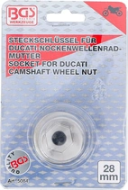 Specialinsats | för kamaxelhjulmuttrar för Ducati | 28 mm