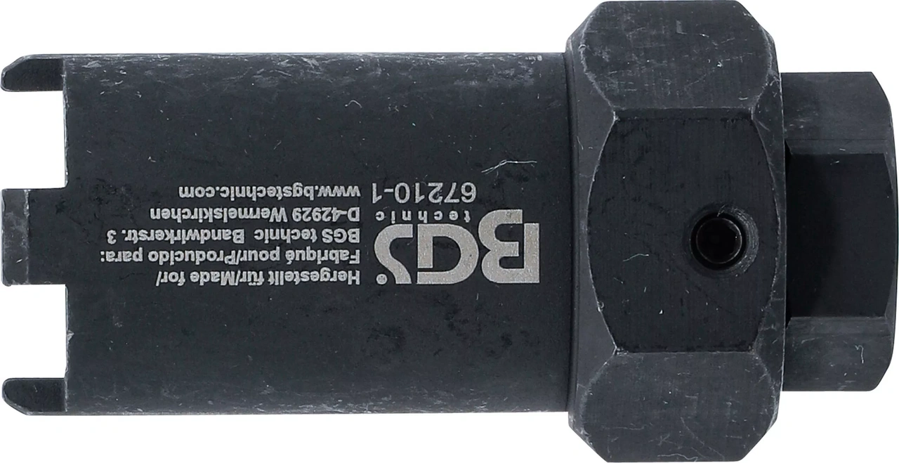 Special-Insats för munstycksblock | Yttre sexkant 32 mm | för Mercedes-Benz, Neoplan, Setra