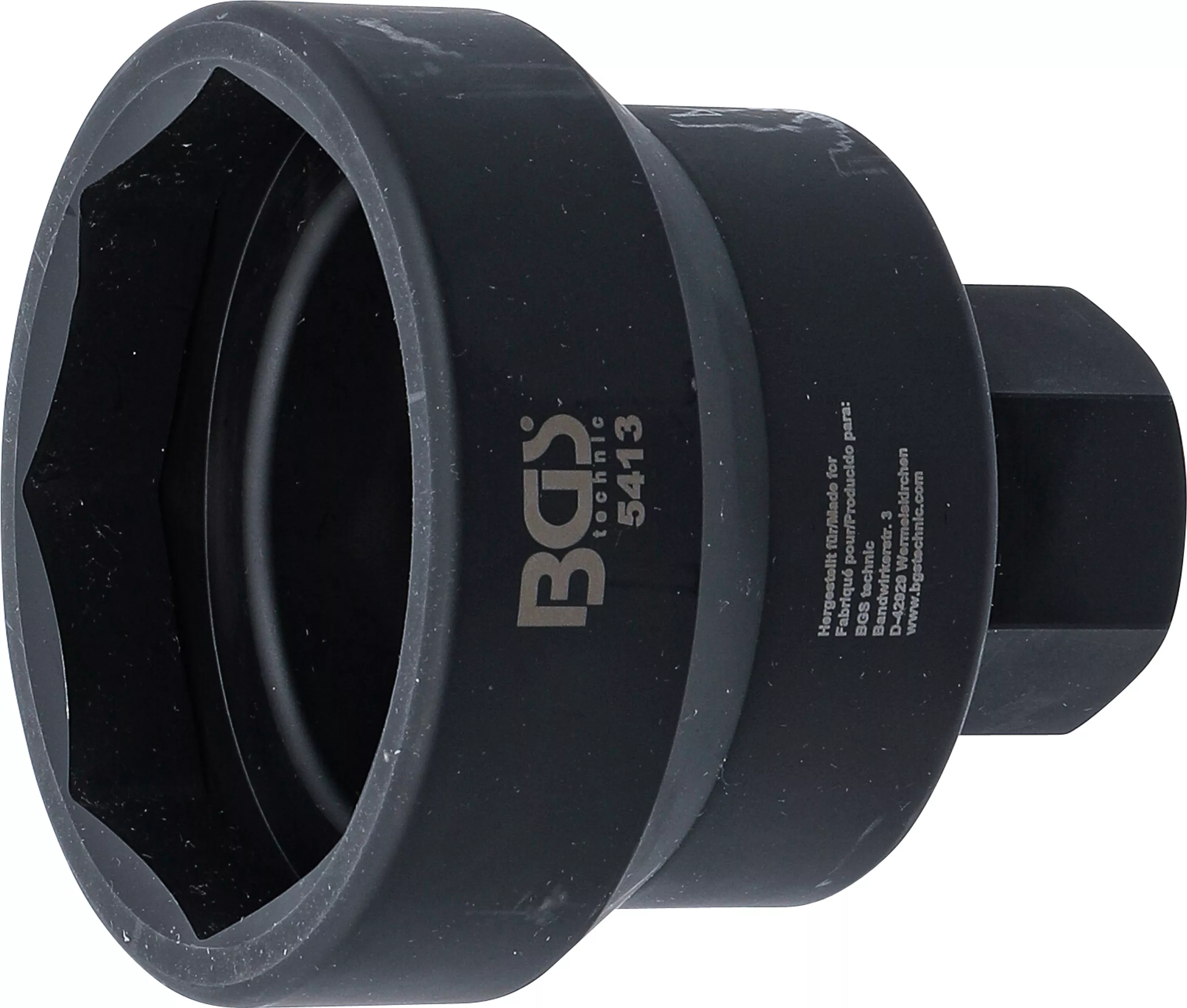 Navkapsel- och Axelmutter-Nyckel | 8-kant | Ø 80 mm | för SCANIA framaxel