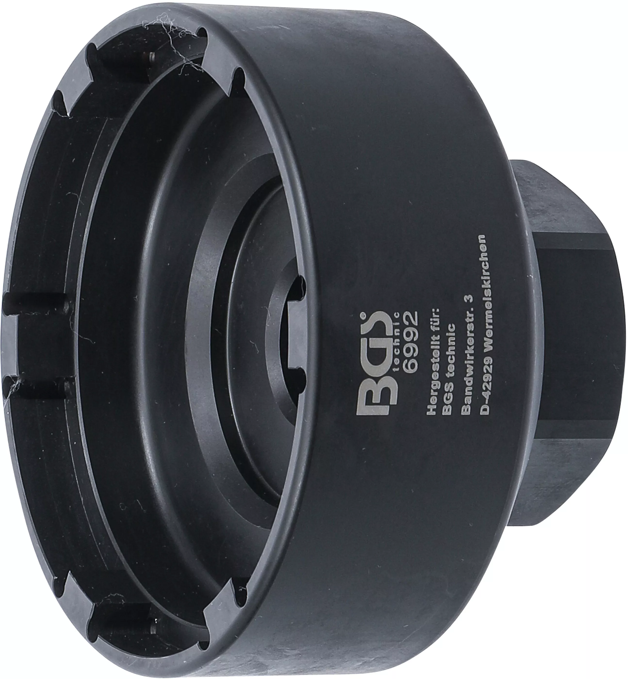 Drivaxel-låsmutter-nyckel | för Man & Mercedes lastbilar | 101,5 x 110 mm