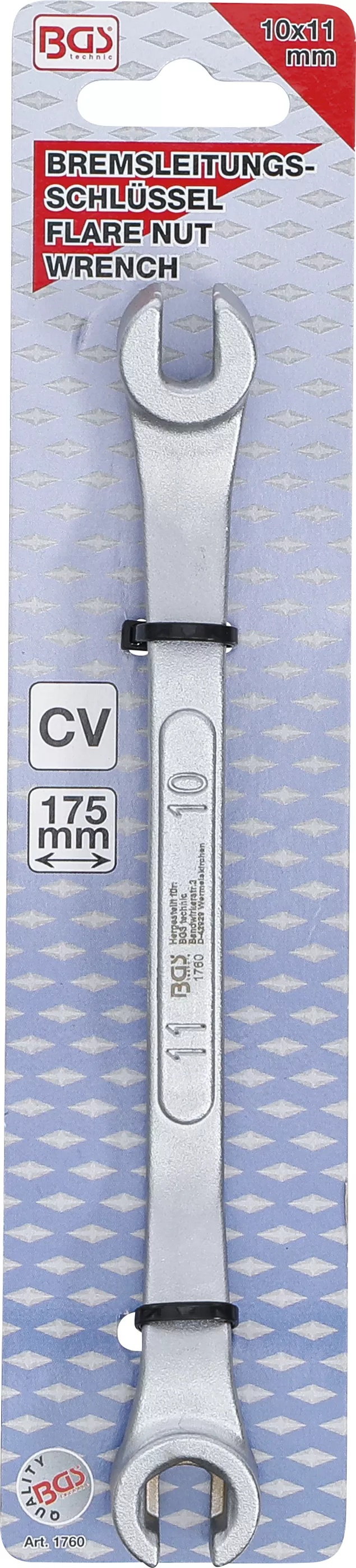 Special-Bromsrörsnyckel | 175 mm | 10 x 11 mm