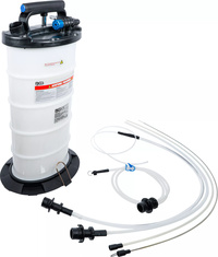 Tryckluftsbromsluftare och oljesugare - pneumatisk och manuell