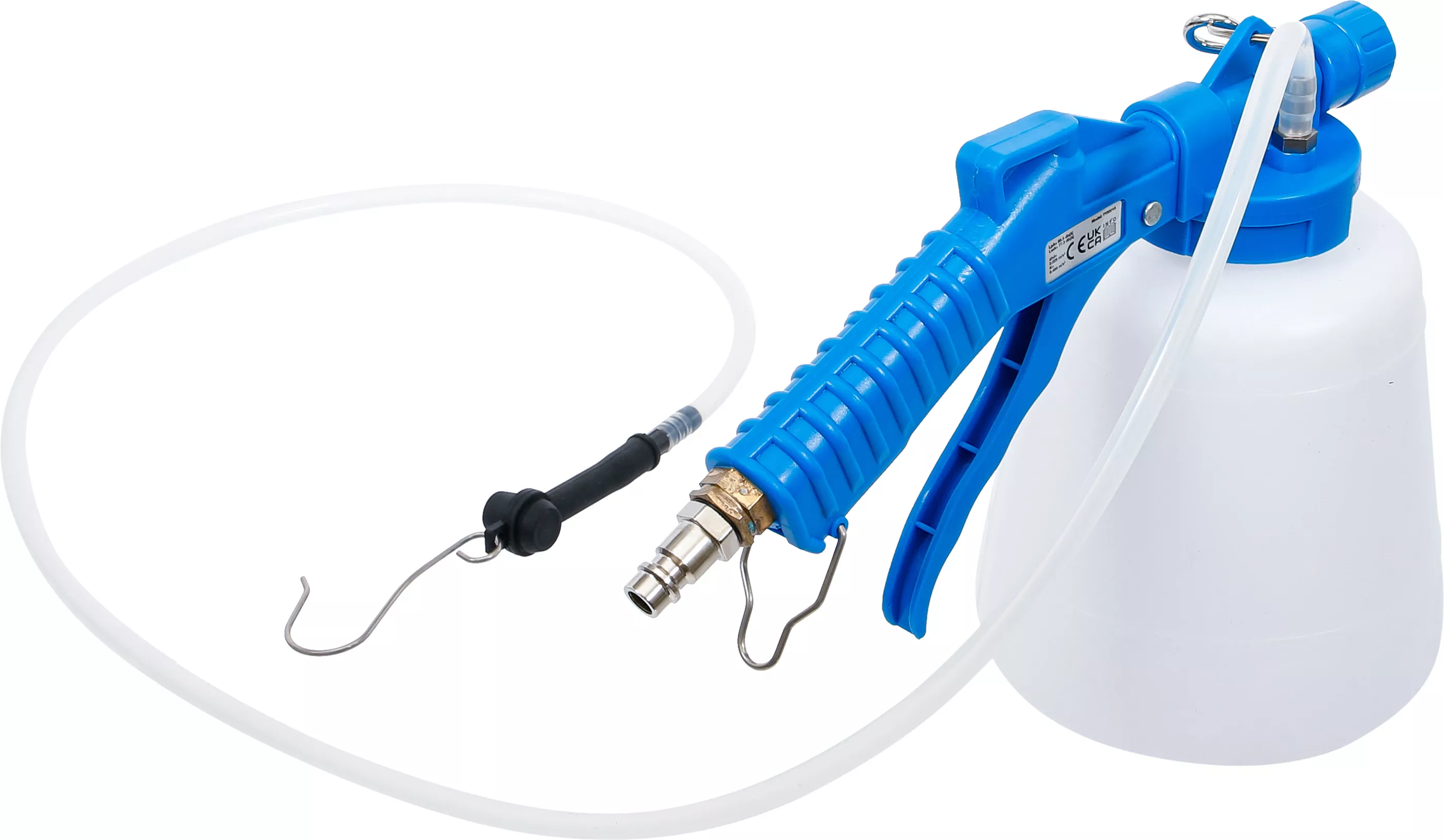 Tryckluft-bromsluftare