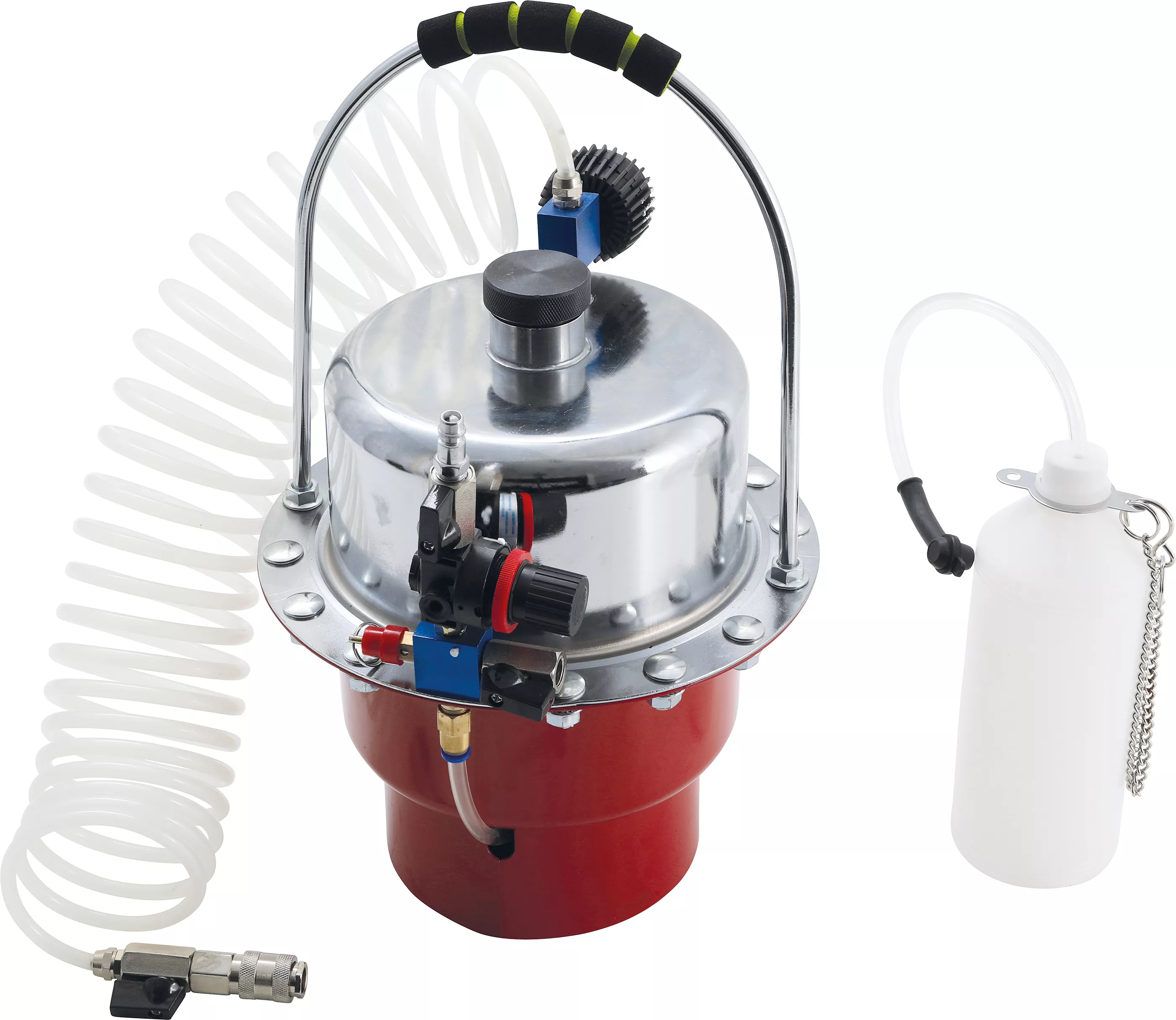 Tryckluft-bromsluftare och adaptersats | 17 delar