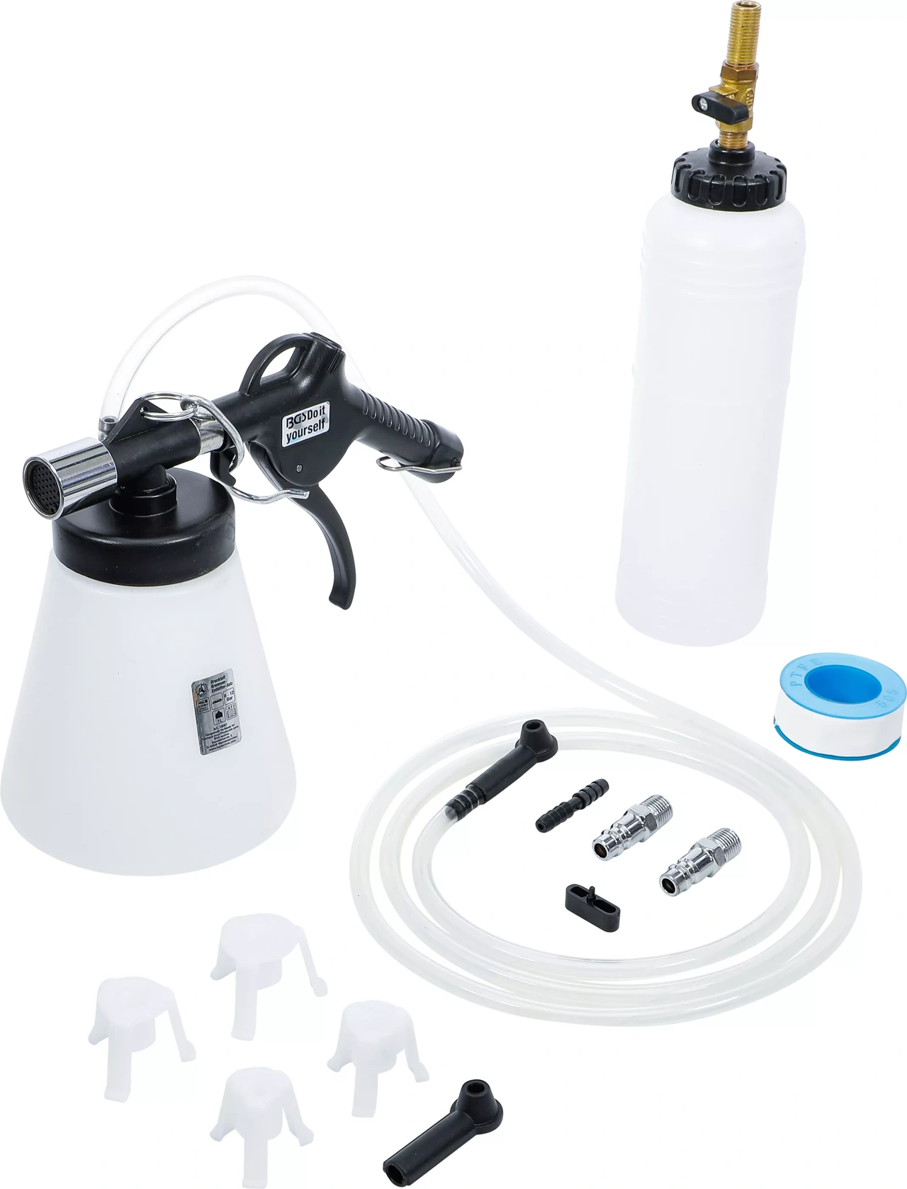 Tryckluft-bromsar-luftningssats | 11 delar