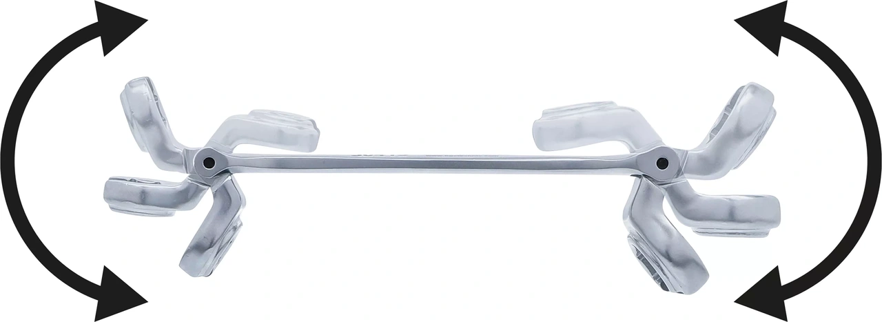 Öppen Dubbel-Ringnyckel | för bromsledningar och leder | 10 x 12 mm