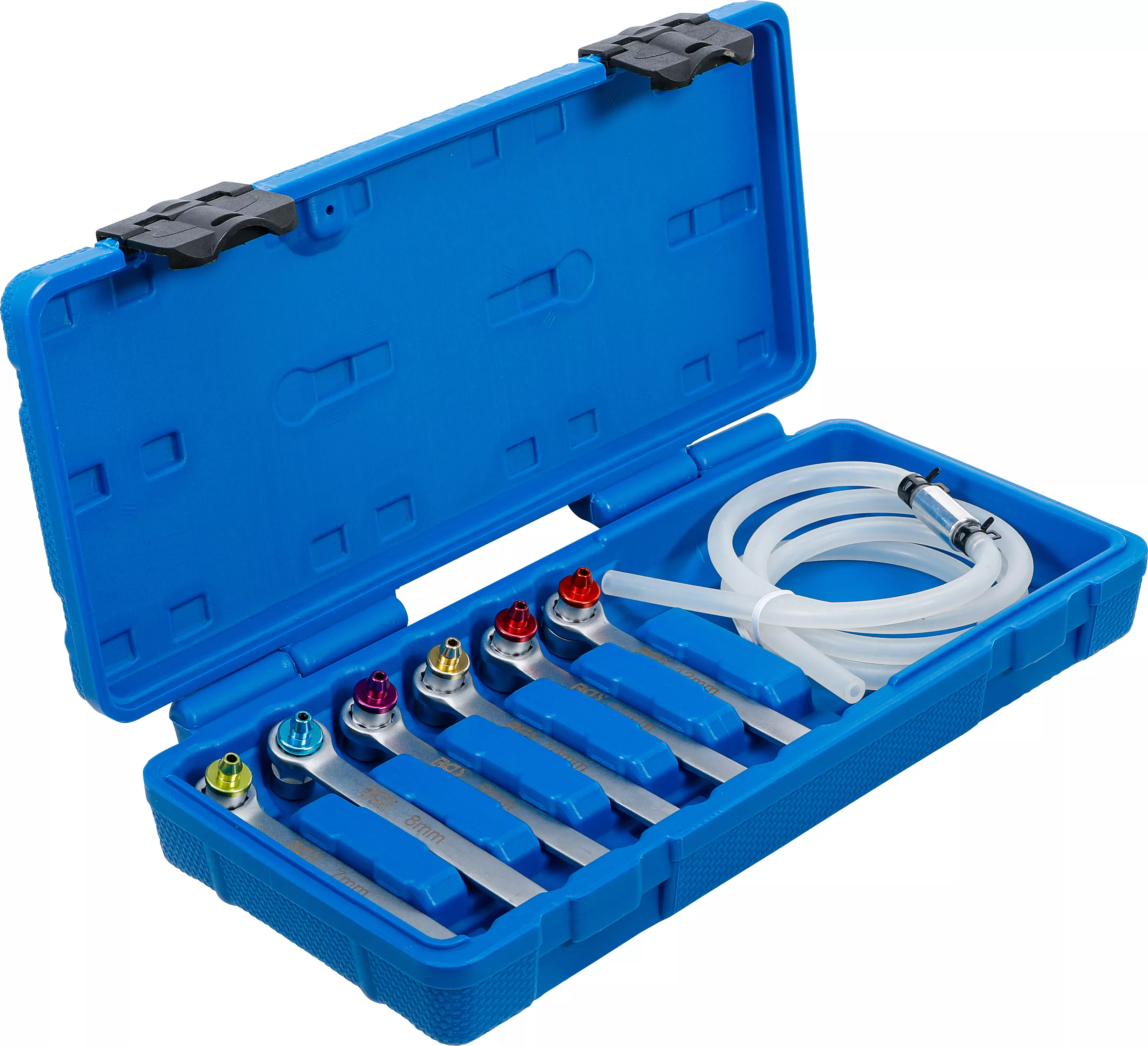 Broms-luftningsnyckel-sats | 7 - 8 - 9 - 10 - 11 - 12 mm | 7 delar