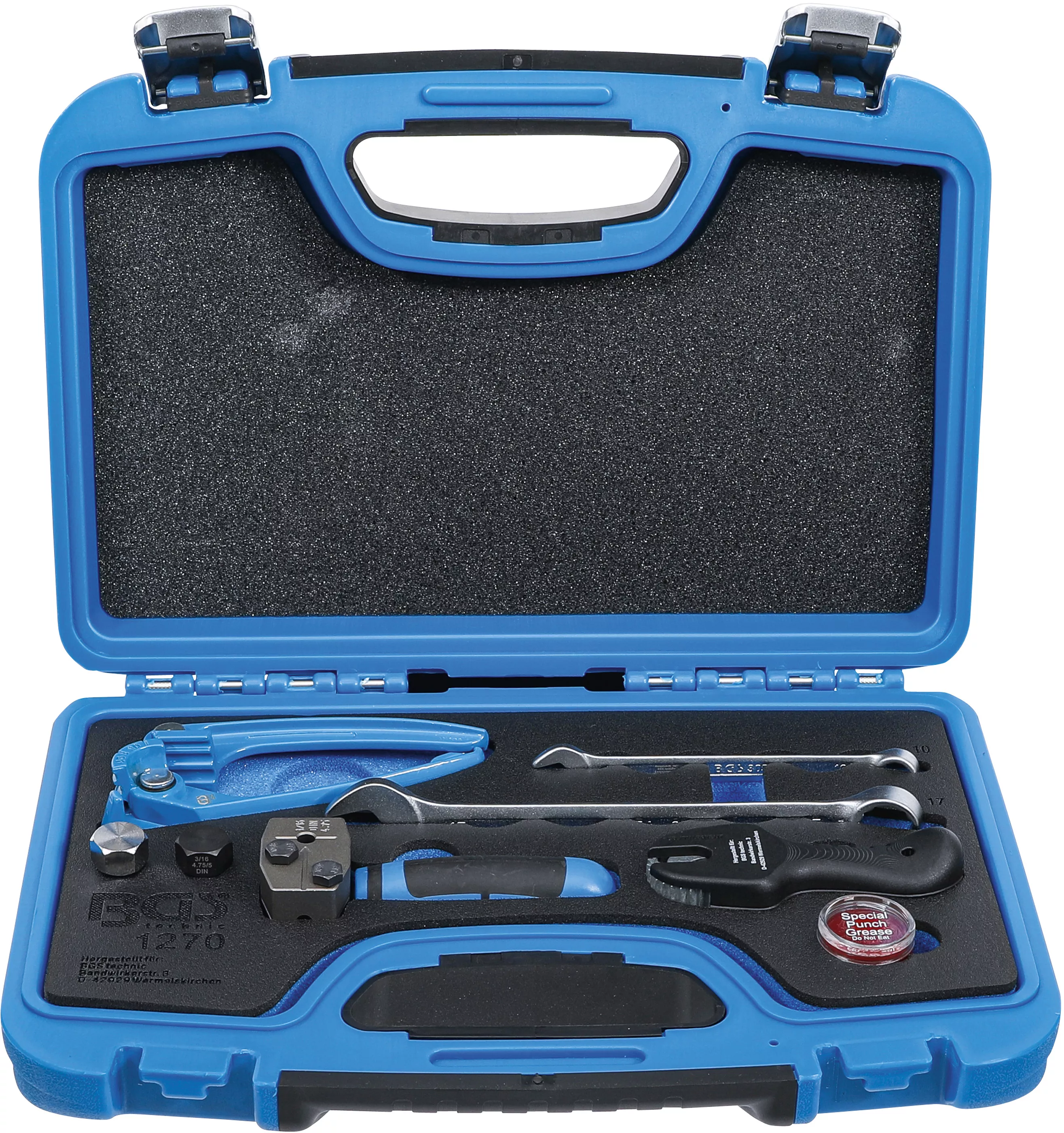 Kragnings-, böj- och frånskiljarverktygssats | för 4,75 mm (3/16") bromsledningar