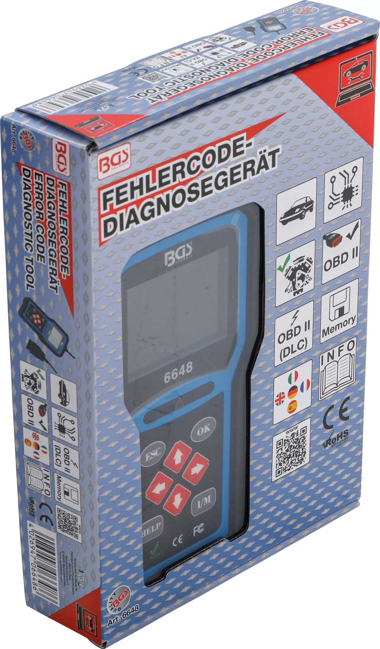 OBD 2 (EOBD) Feldiagnosenhet