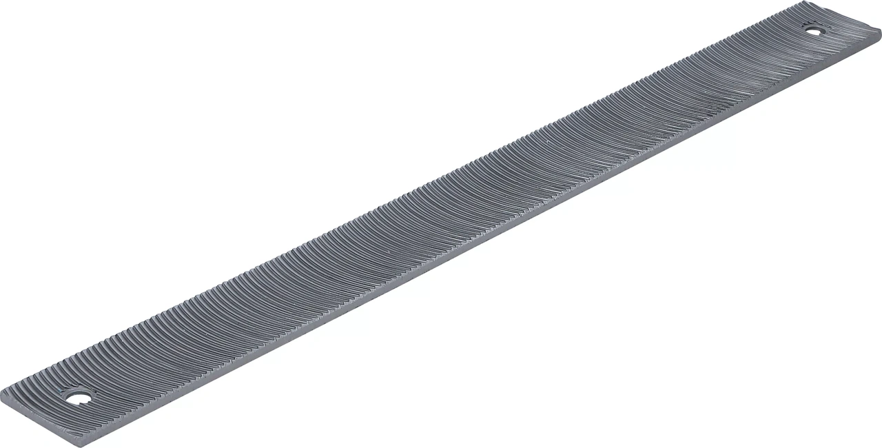 Karosserifilsblad | fint | radial fräst | 350 x 35 x 4 mm