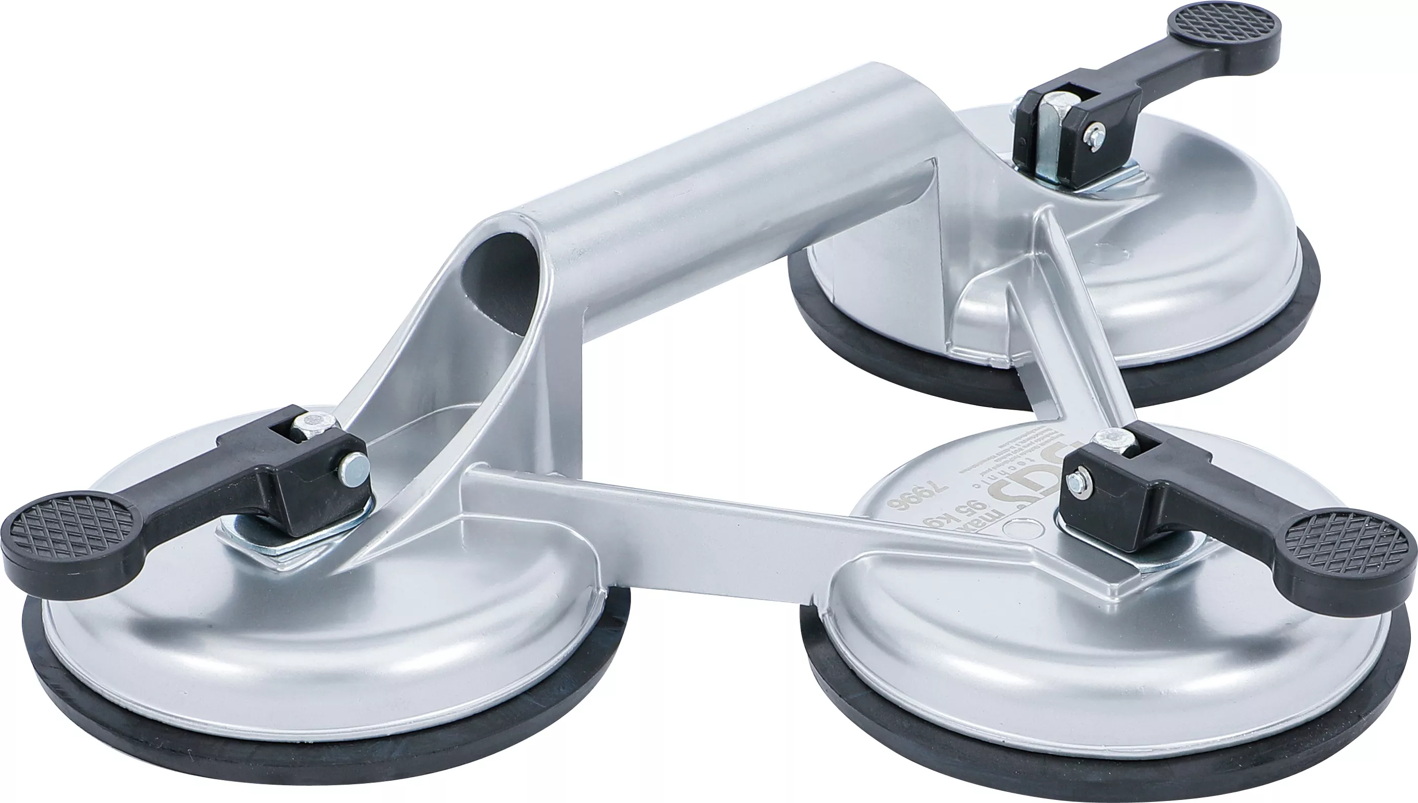 Tredubbel-gummisugare | Aluminium | Ø 115 mm