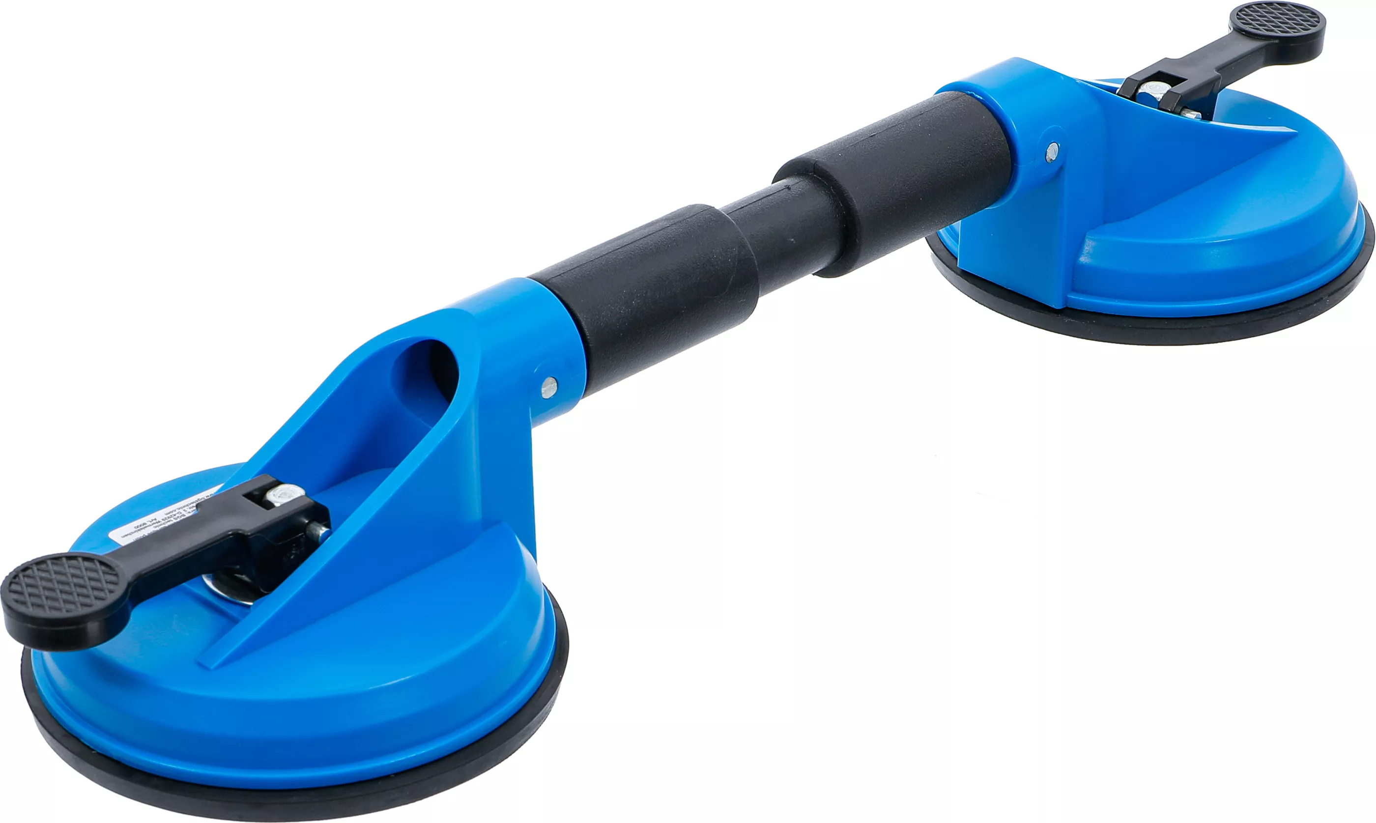 Dubbel gummisugare | ABS | med flexibla huvuden | Ø 120 mm | 390 mm