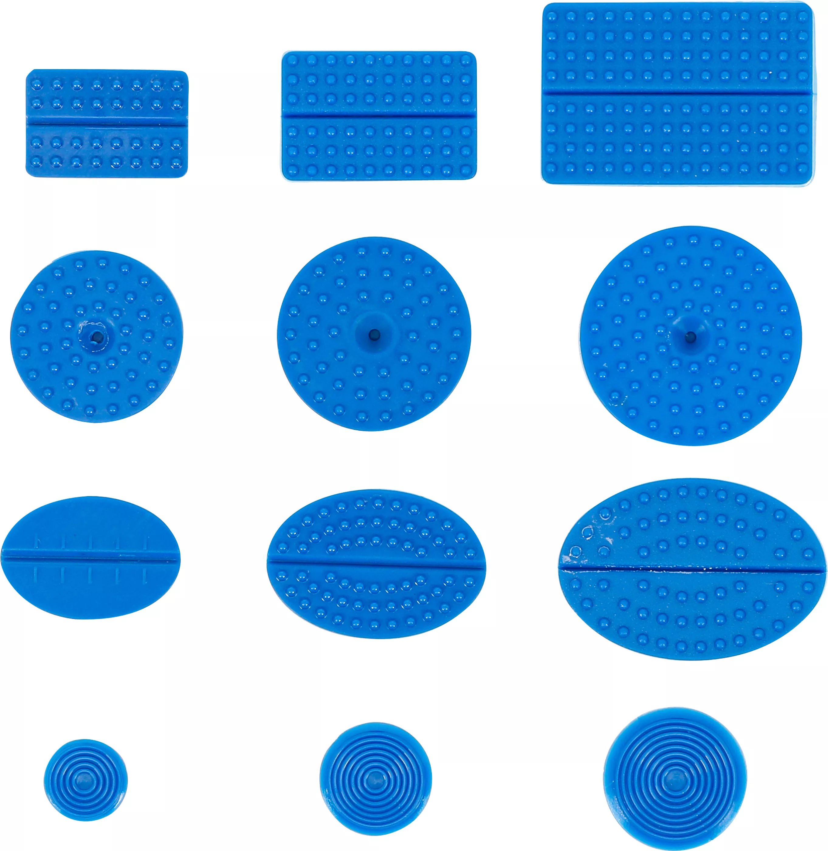 Plåtriktningspads | för BGS 865 | 12 delar