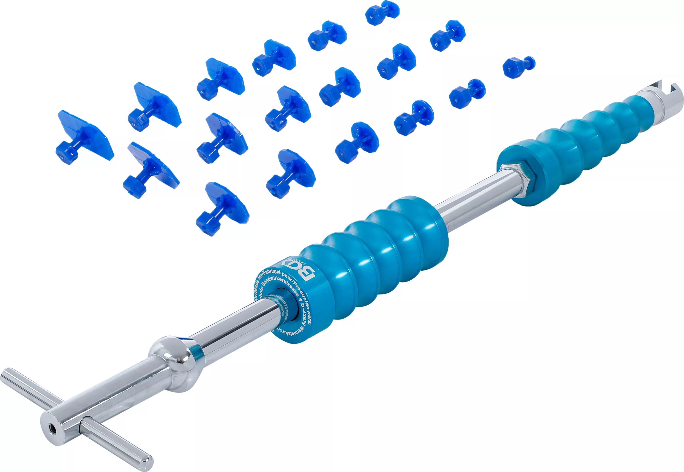 Glidhammarsats f. plåtriktning