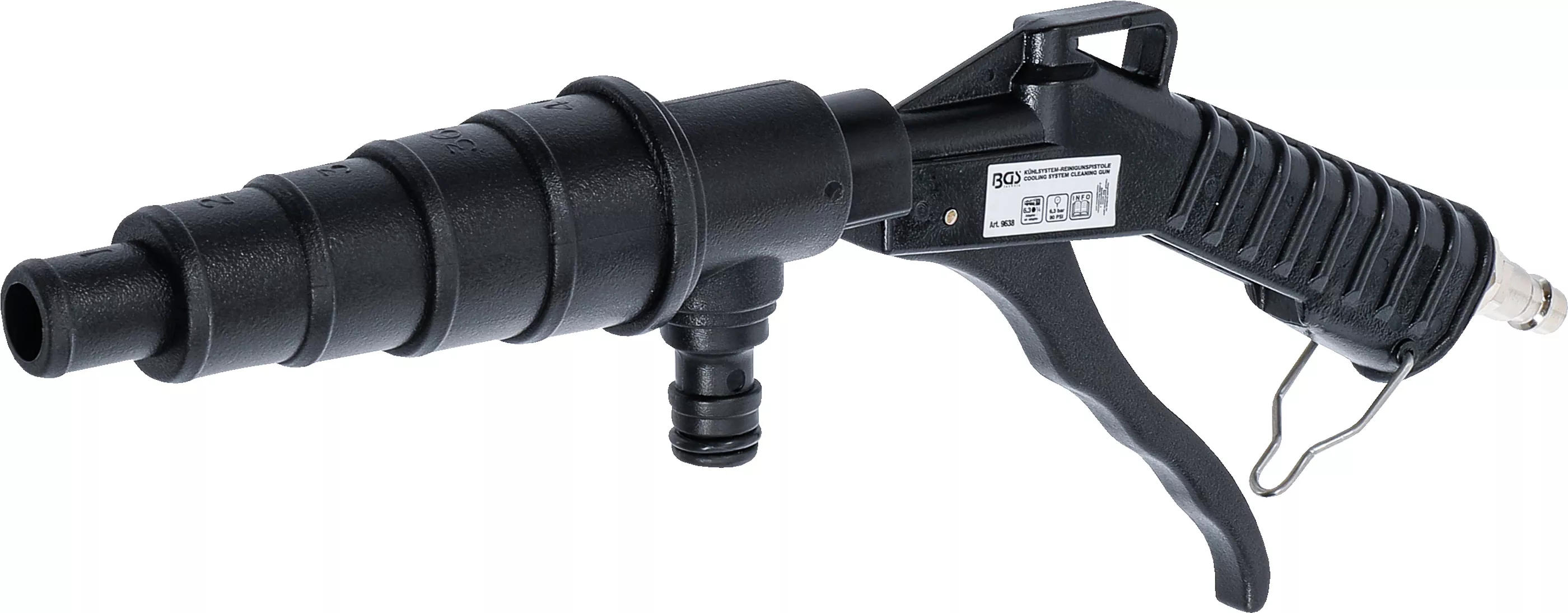 Rengöringspistol för kylsystem