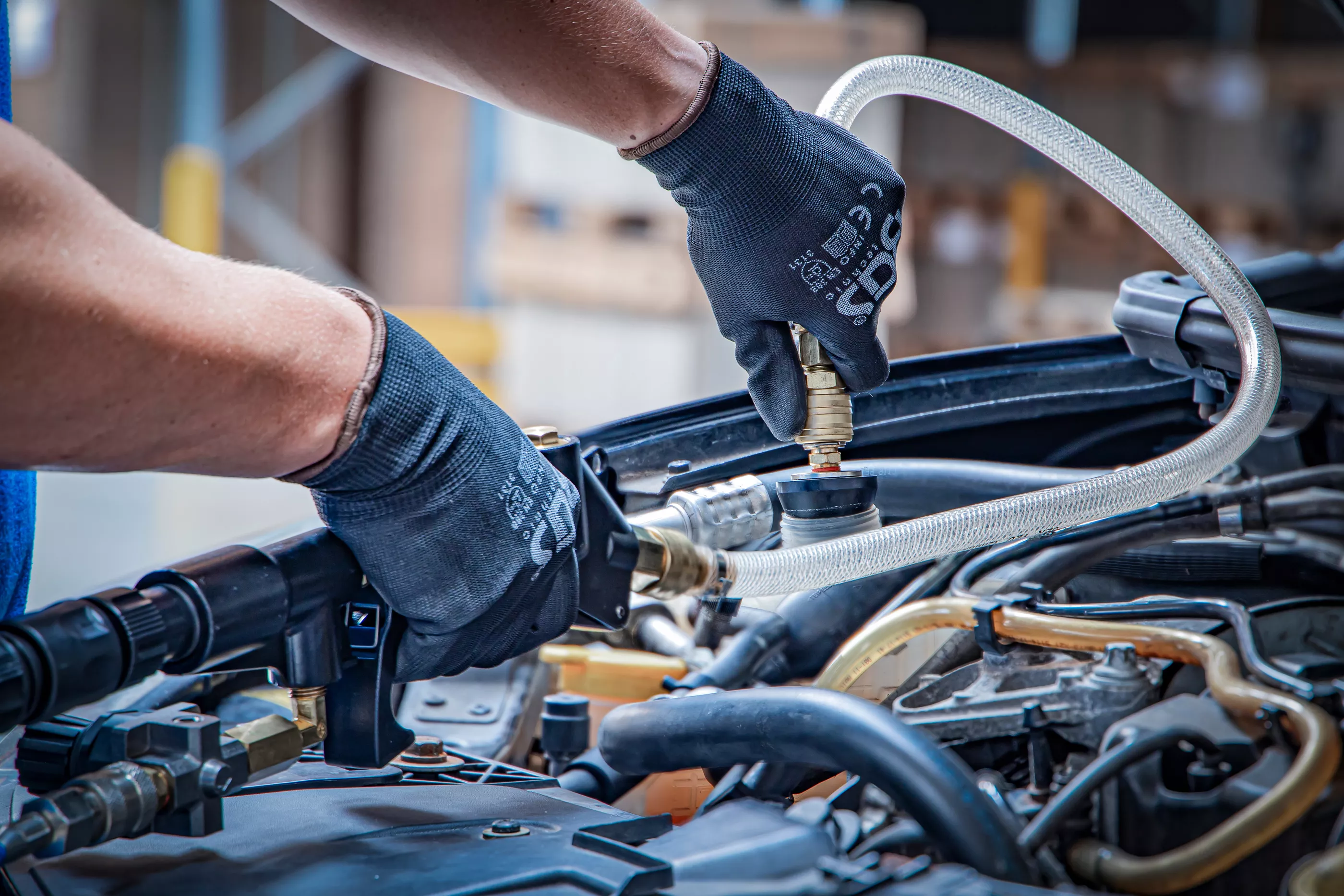 Skölj- och rengöringsenhet för kylsystem | 12 delar