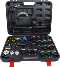 Tryckprovarsats och påfyllningssystem för kylsystem 27 delar