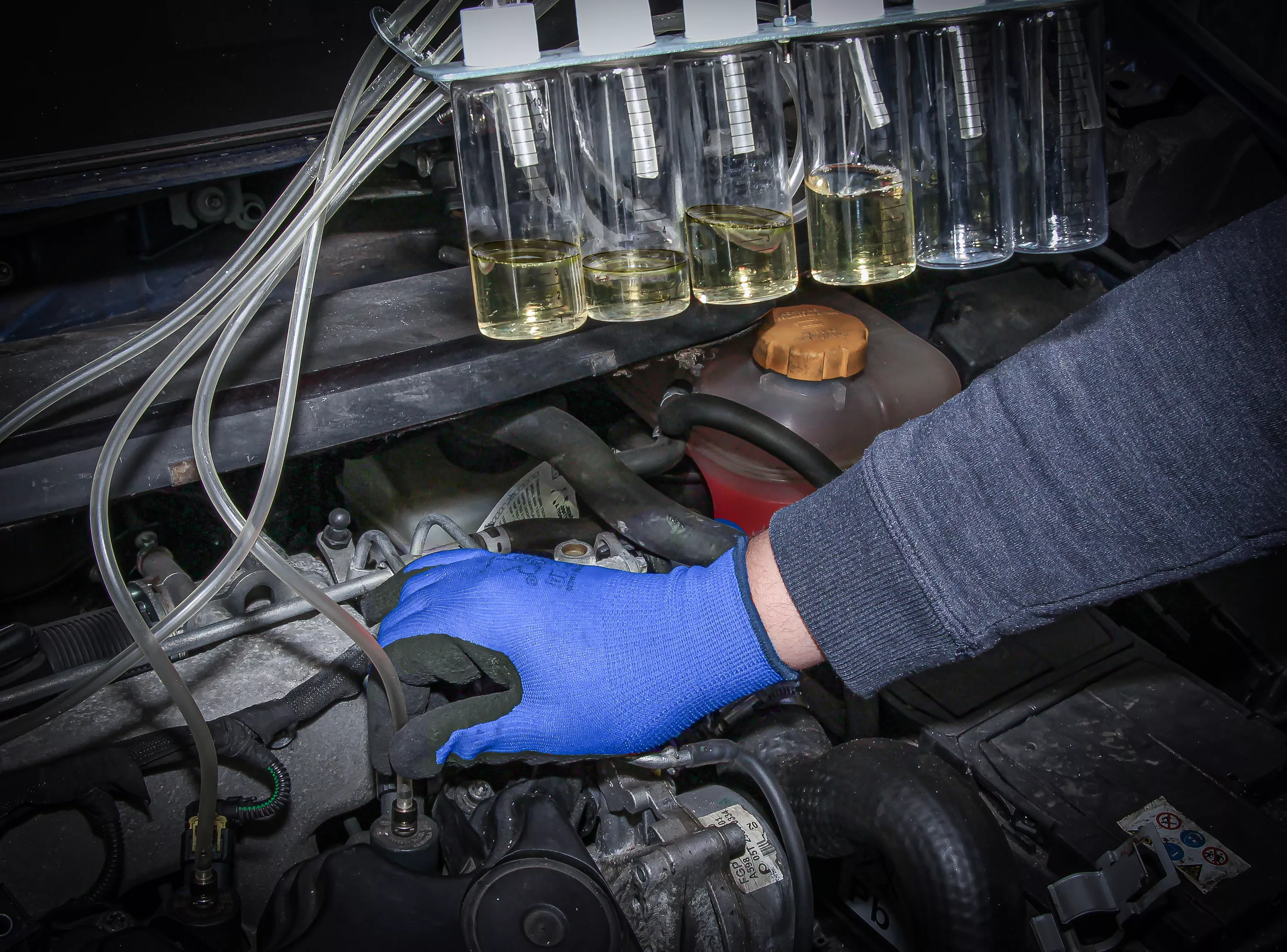 Common-Rail-testare | med 24 adaptrar