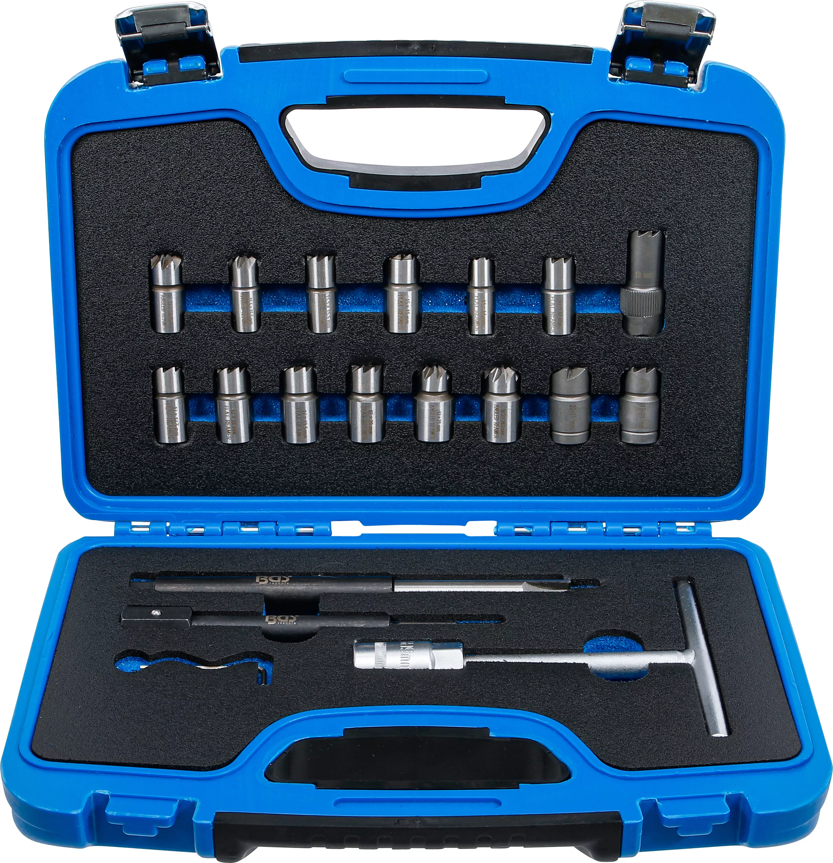 Injektorer-Tätningssäte-Fräsverktyg-sats | 19 delar