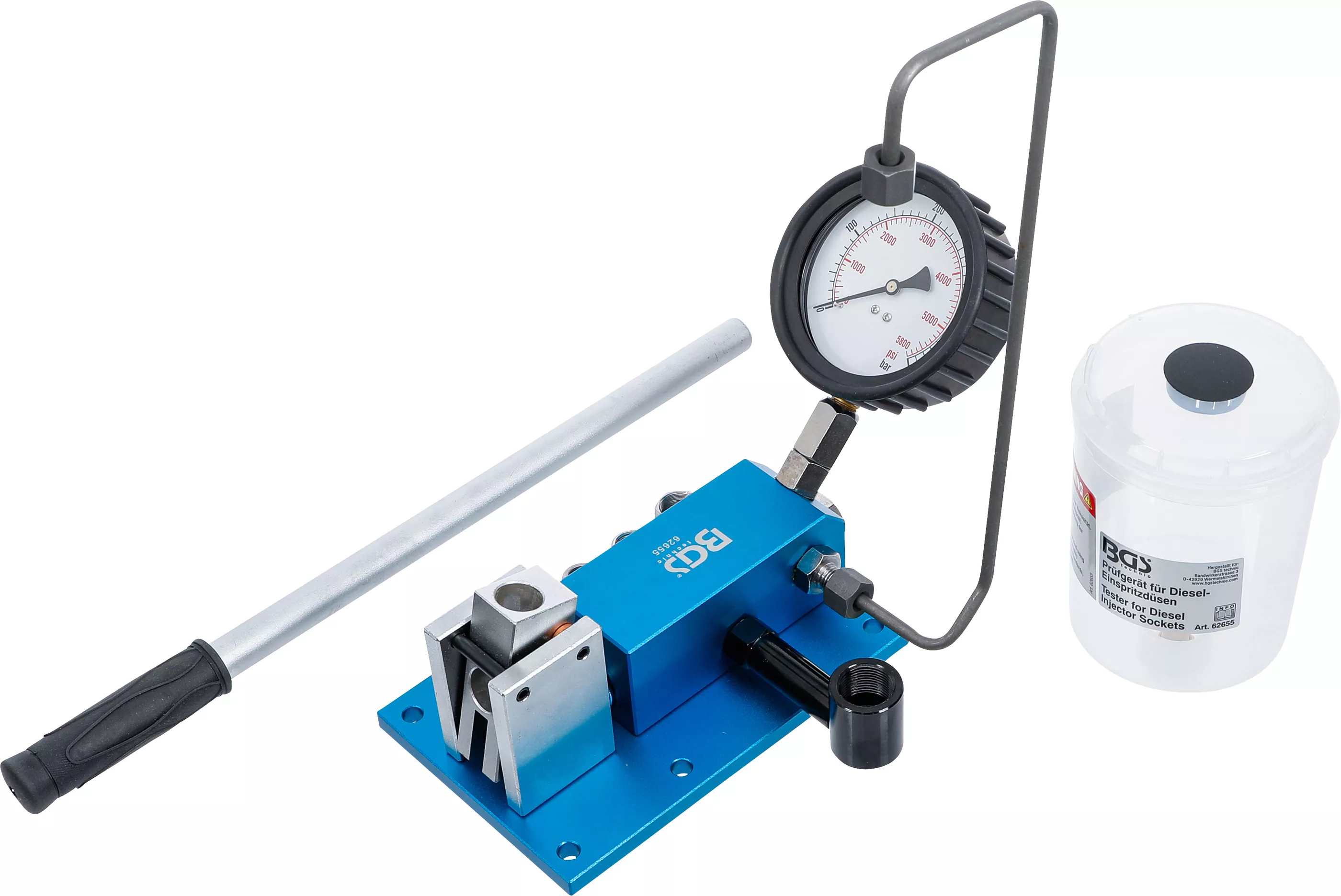 Kontrollverktyg insprutningsmunstycken för diesel